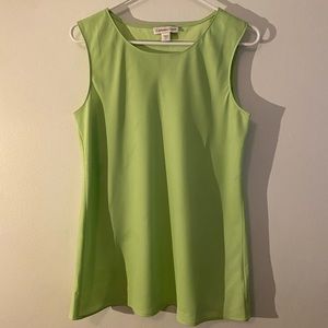 Small green Coldwater Creek tank.